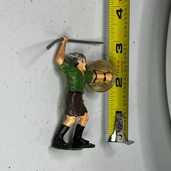 1960s Marx Toys Warriors Of The World Thorfin Viking Figurine (Modified)? - Picture 6 of 7